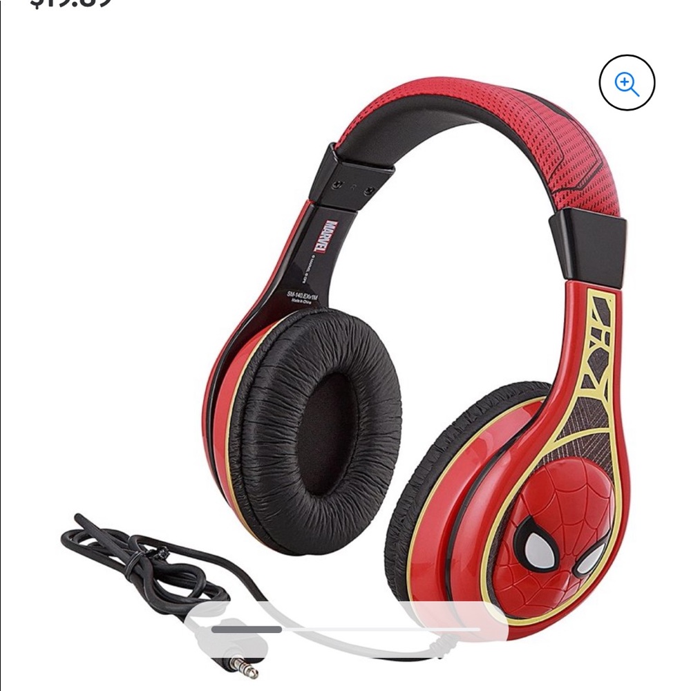 New in packaging- ekids Spiderman Headphones